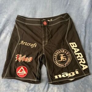 Nogi black shorts, martial arts men Size S